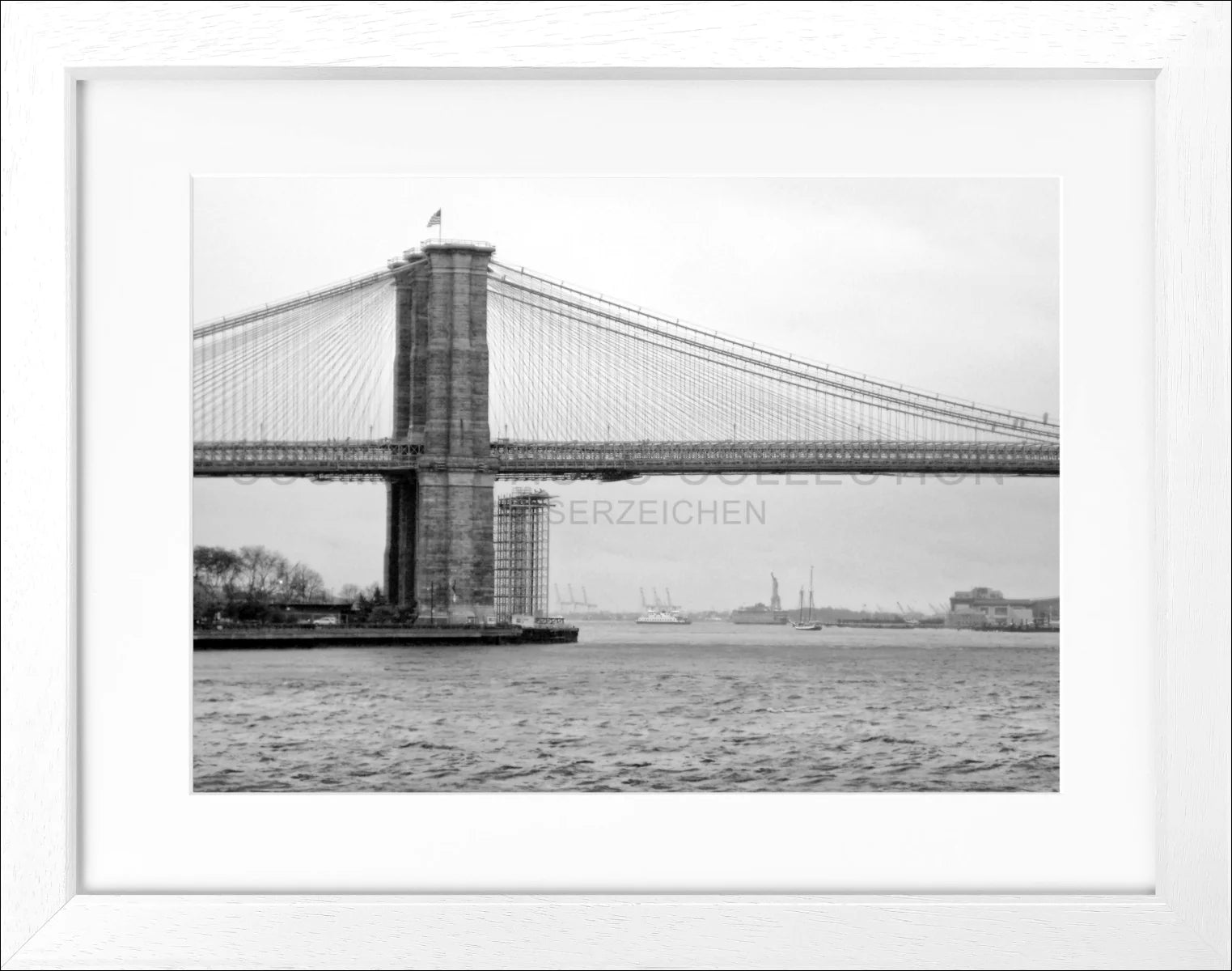 Poster mit Rahmen New York ’Brooklyn Bridge’ NY69