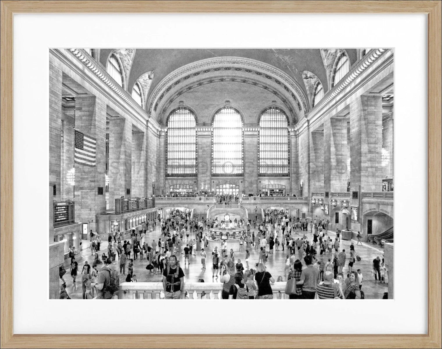 Poster mit Rahmen New York ’Central Station’ NY29
