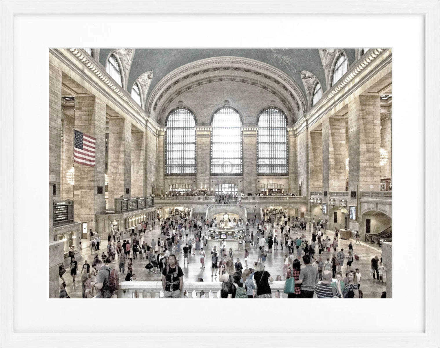 Poster mit Rahmen New York ’Central Station’ NY29
