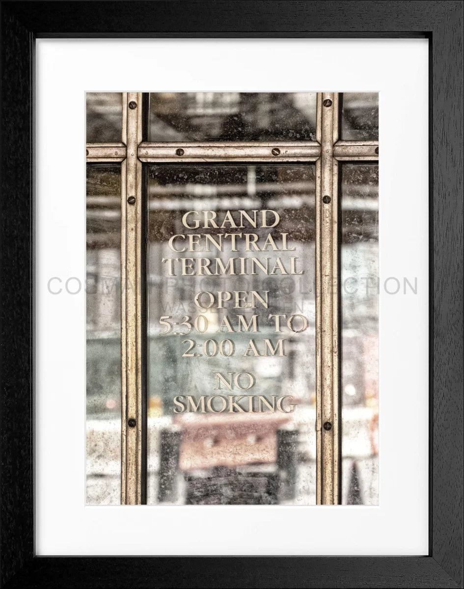 Poster mit Rahmen New York ’Central Station’ NY87