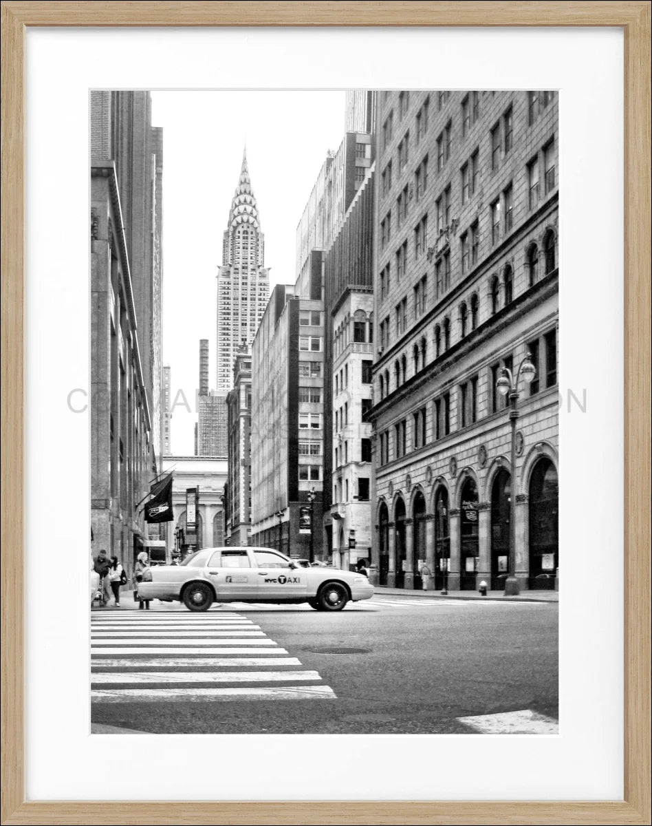 Poster mit Rahmen New York ’Chrysler Building’ NY100