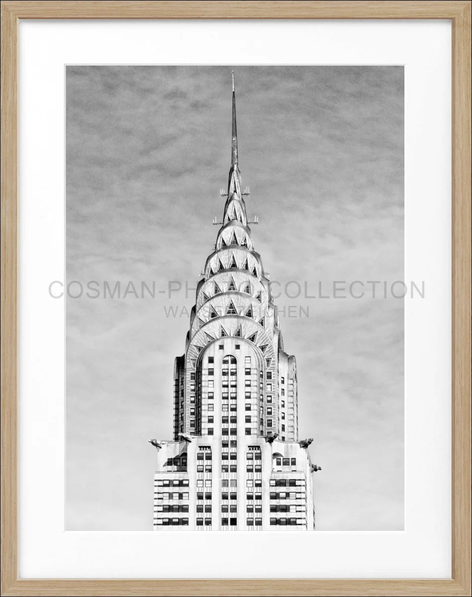 Poster mit Rahmen New York ’Chrysler Building’ NY45