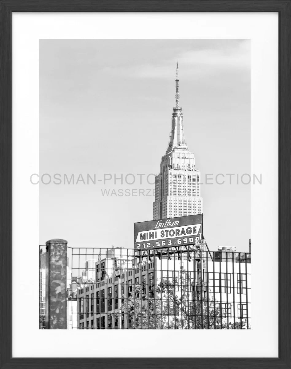 Poster mit Rahmen New York ’Empire State Building’ NY117