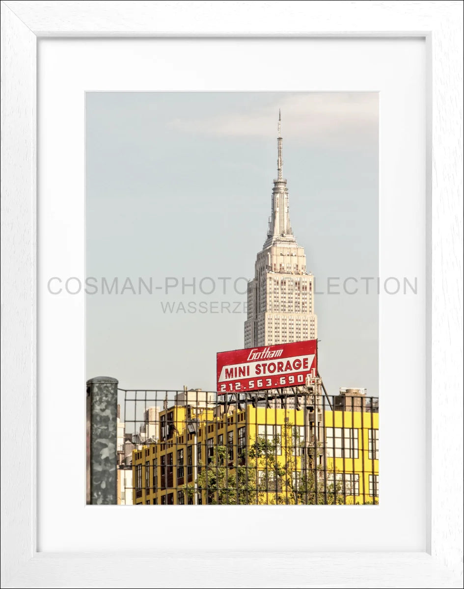 Poster mit Rahmen New York ’Empire State Building’ NY117