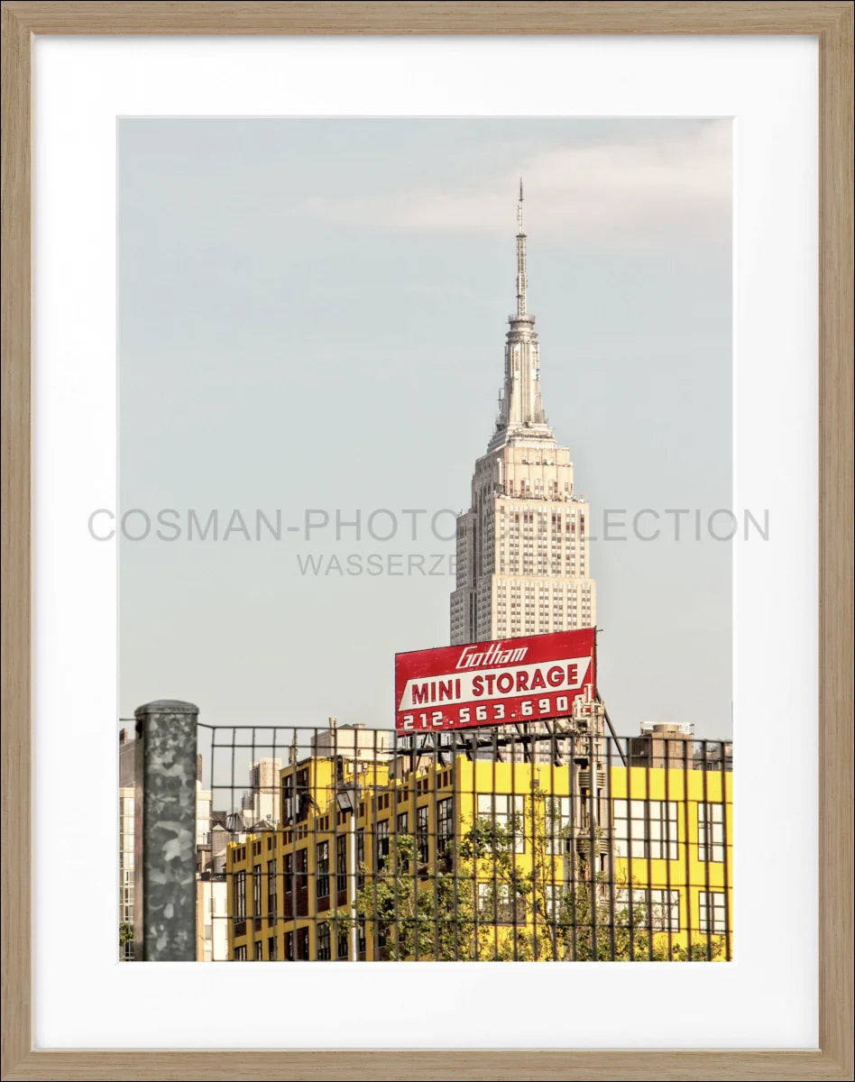 Poster mit Rahmen New York ’Empire State Building’ NY117