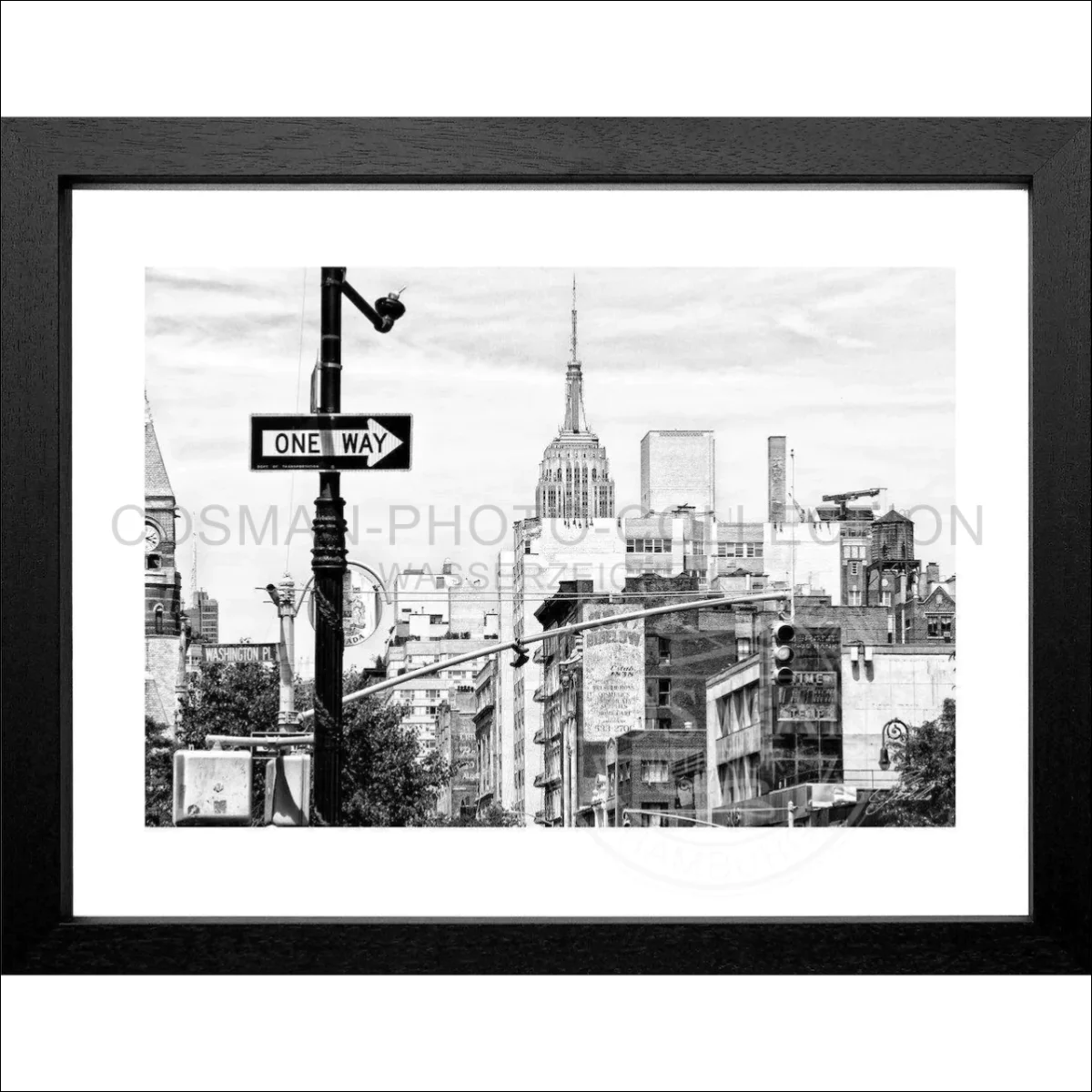 Poster mit Rahmen New York ’Empire State Building’ NY28