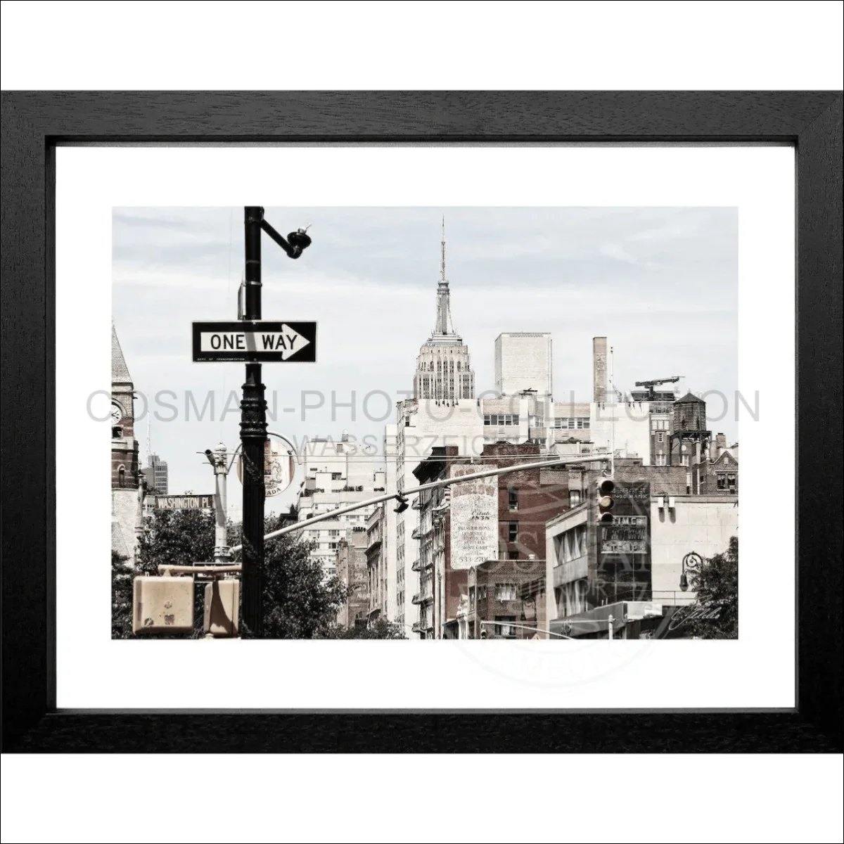 Poster mit Rahmen New York ’Empire State Building’ NY28