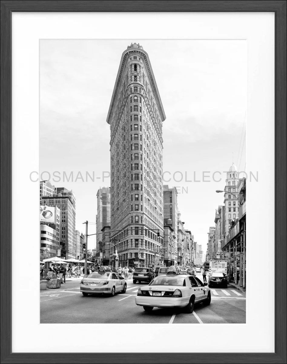 Poster mit Rahmen New York ’Flatiron Building’ NY48