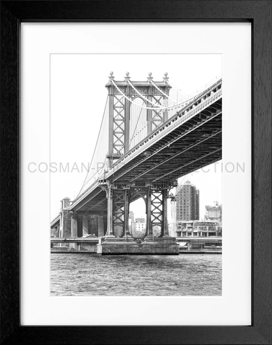 Poster mit Rahmen New York ’Manhattan Bridge’ NY44