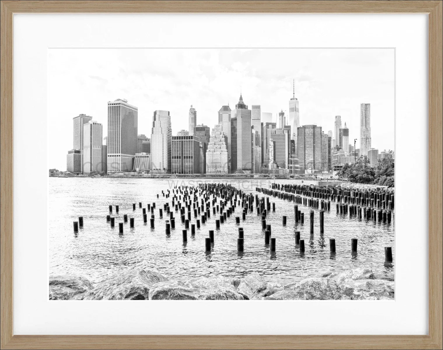 Poster mit Rahmen New York NY108 - Wandbilder