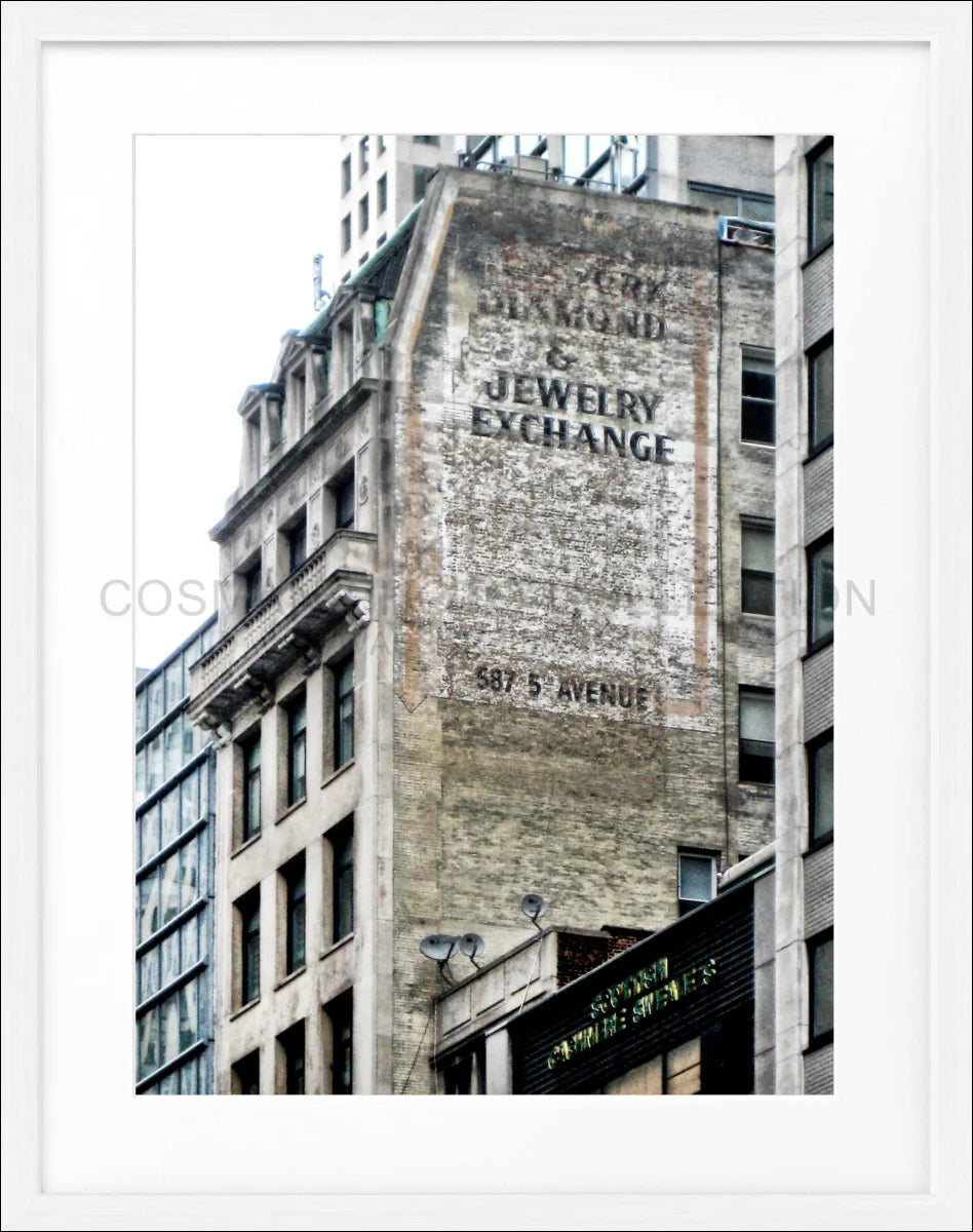 Poster mit Rahmen New York NY33A - Wandbilder