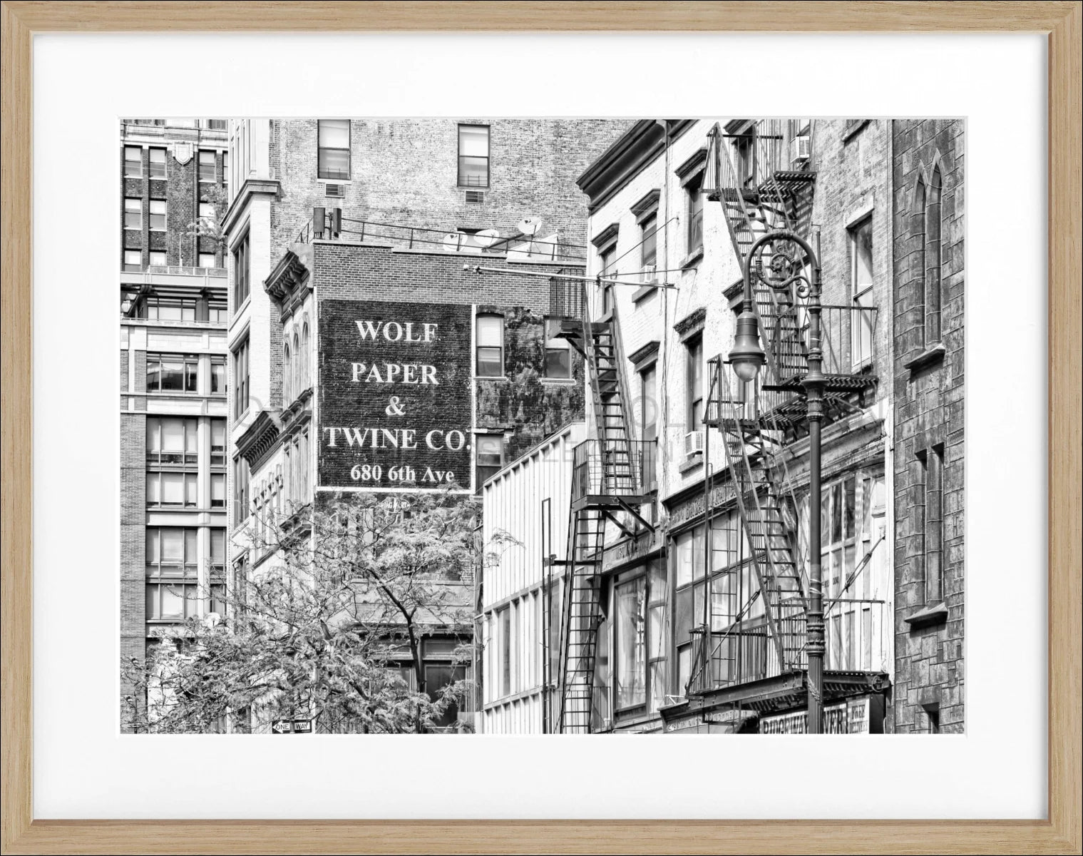 Poster mit Rahmen New York NY91 - Wandbilder