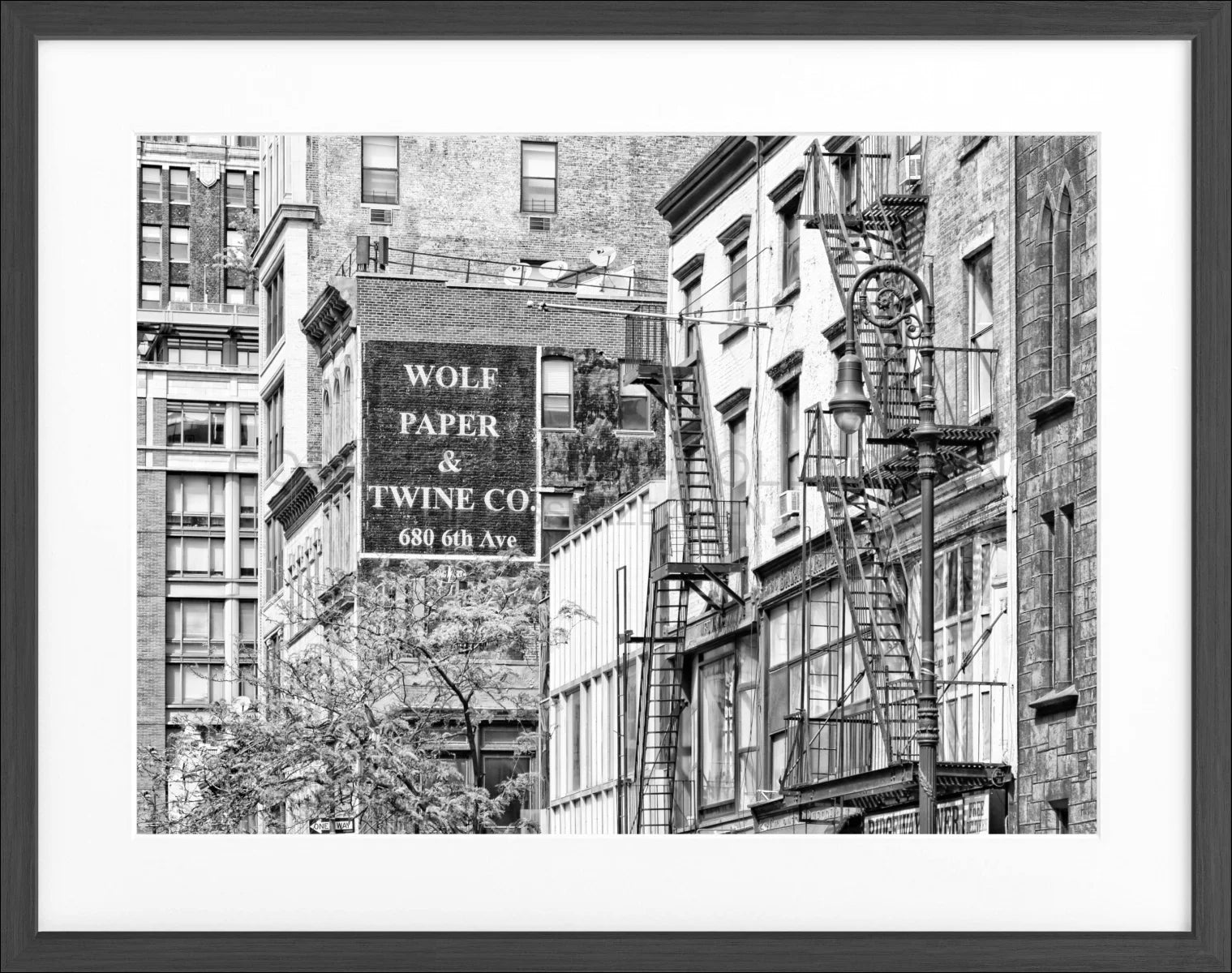 Poster mit Rahmen New York NY91 - Wandbilder