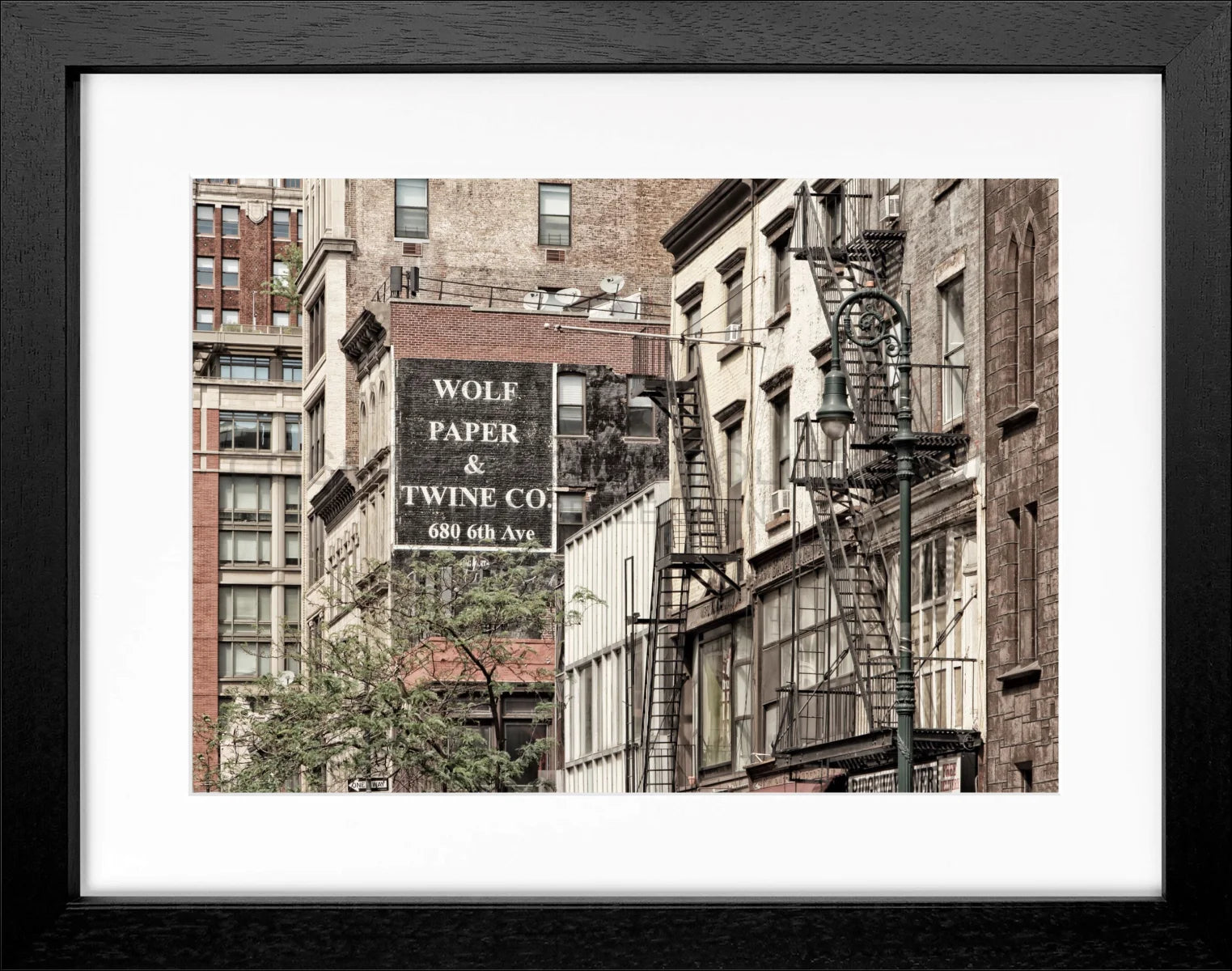 Poster mit Rahmen New York NY91 - Wandbilder
