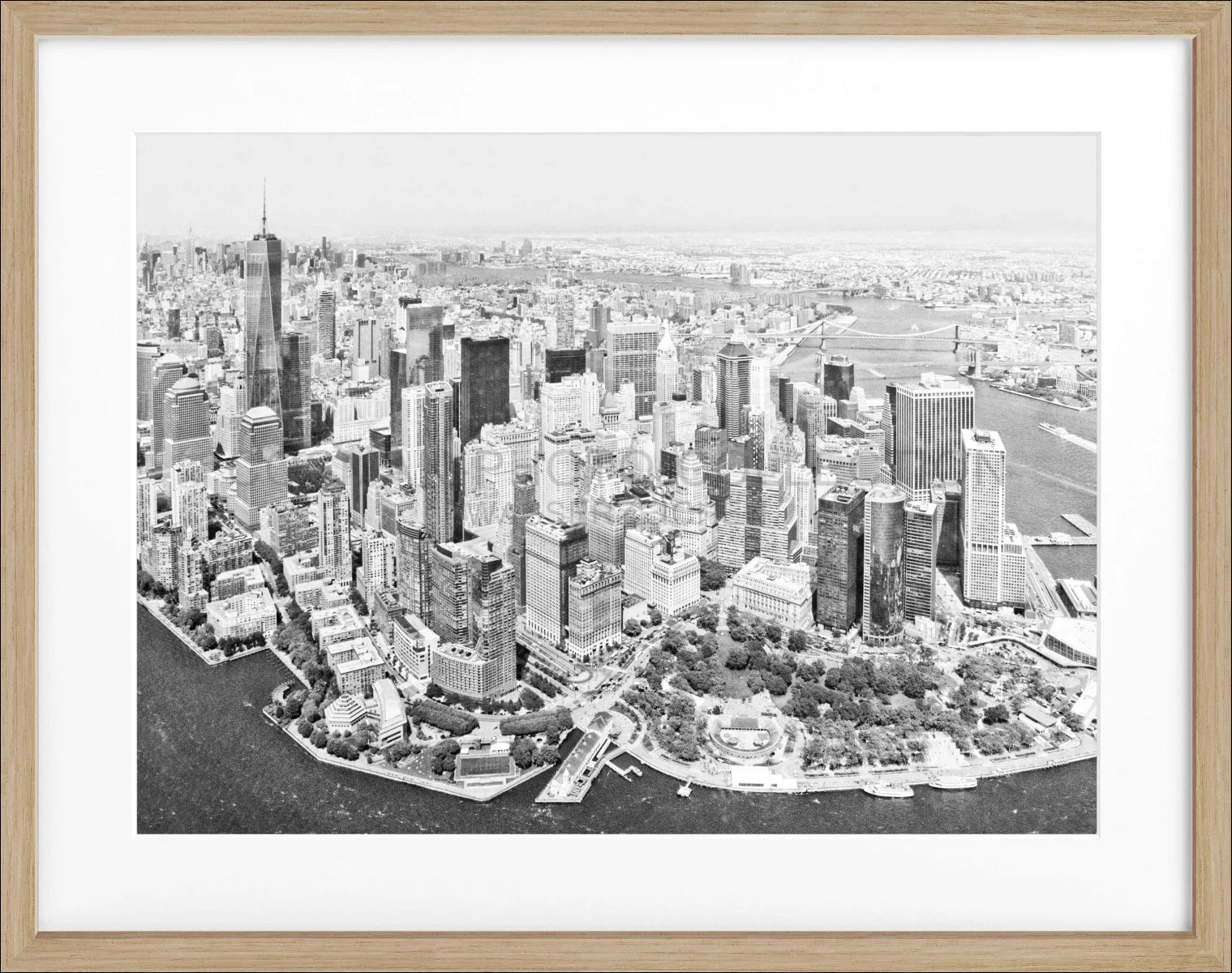 Poster mit Rahmen New York ’Skyline’ NY37 - Wandbilder