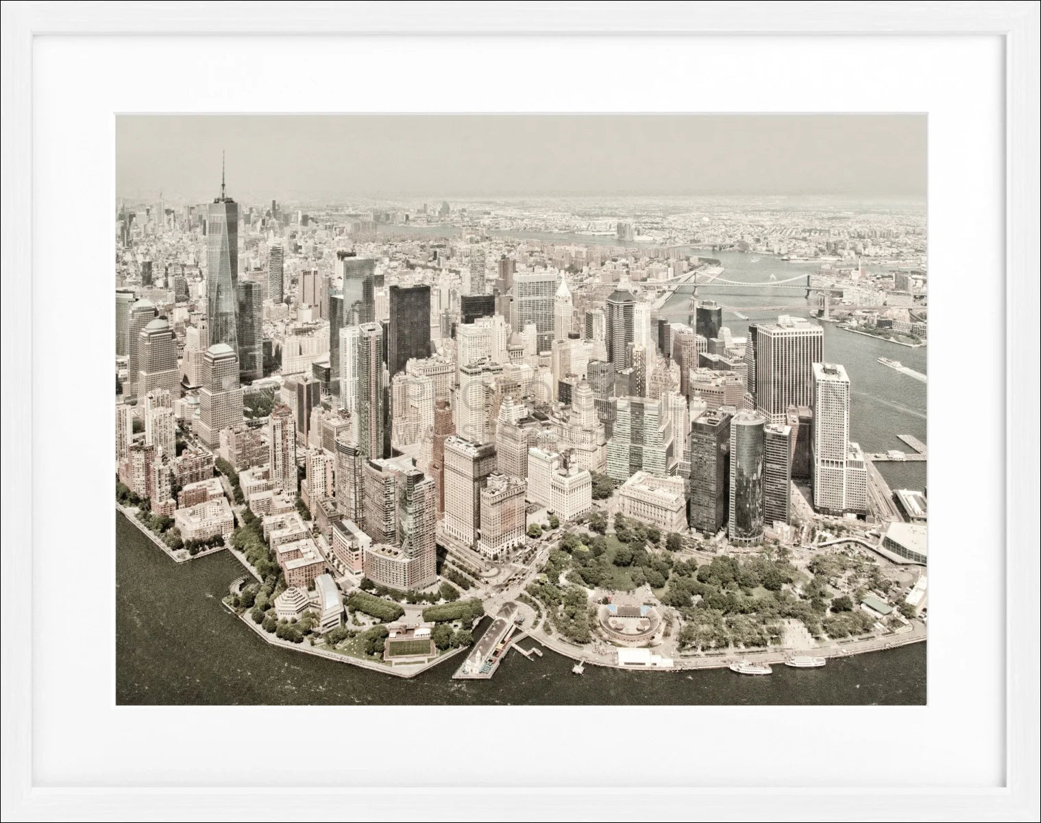 Poster mit Rahmen New York ’Skyline’ NY37 - Wandbilder