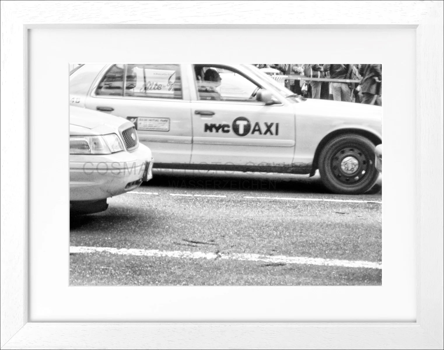 Poster mit Rahmen New York ’Yellow Cap’ NY61 - Wandbilder