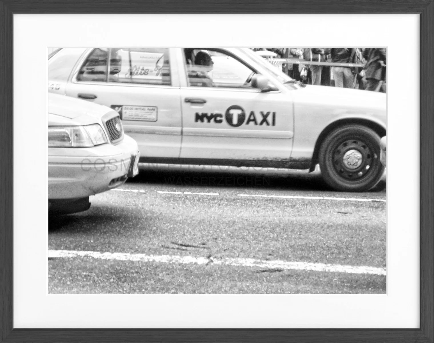 Poster mit Rahmen New York ’Yellow Cap’ NY61 - Wandbilder