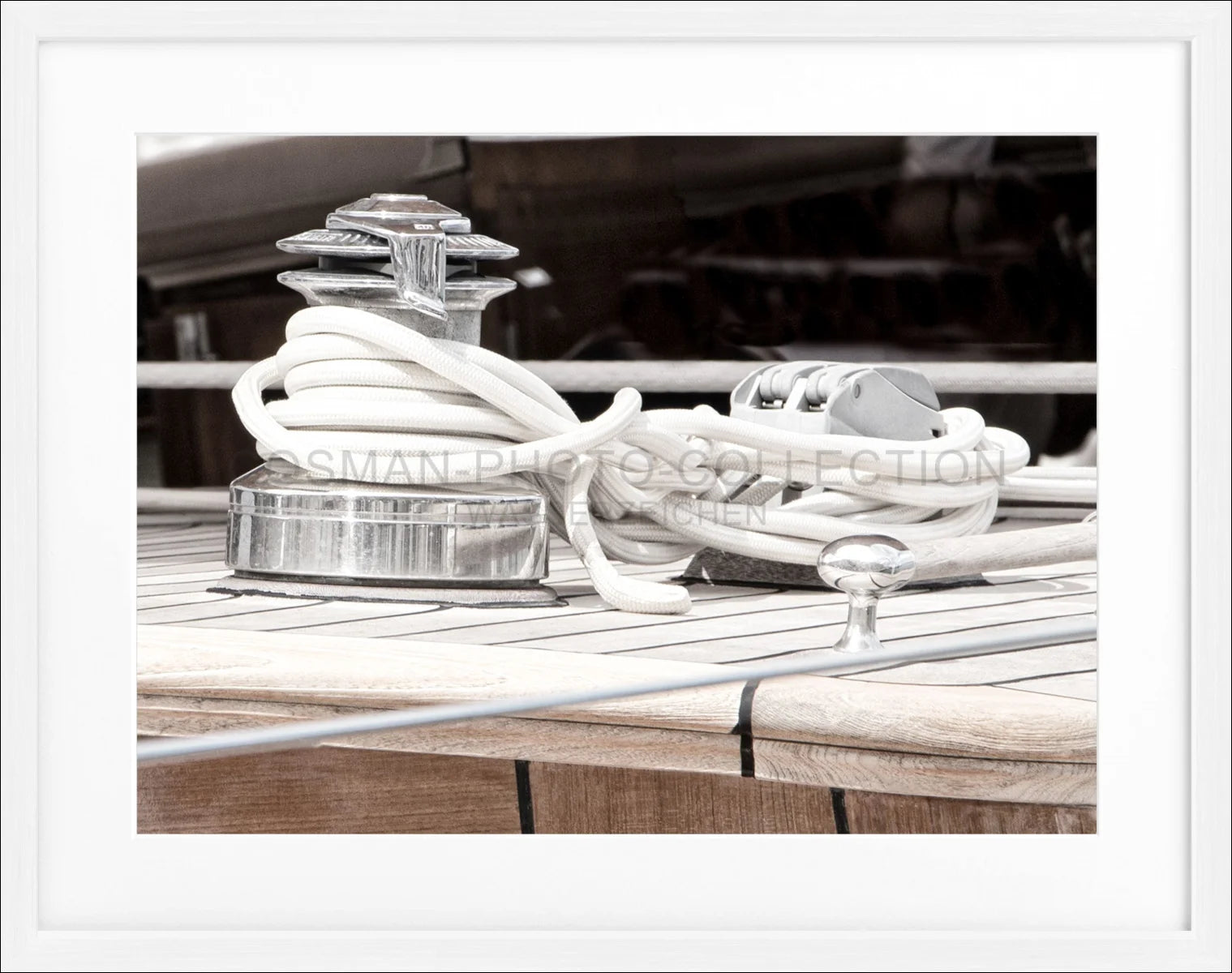 Poster mit Rahmen ’Sailing’ Saint Tropez ST11 - Wandbilder