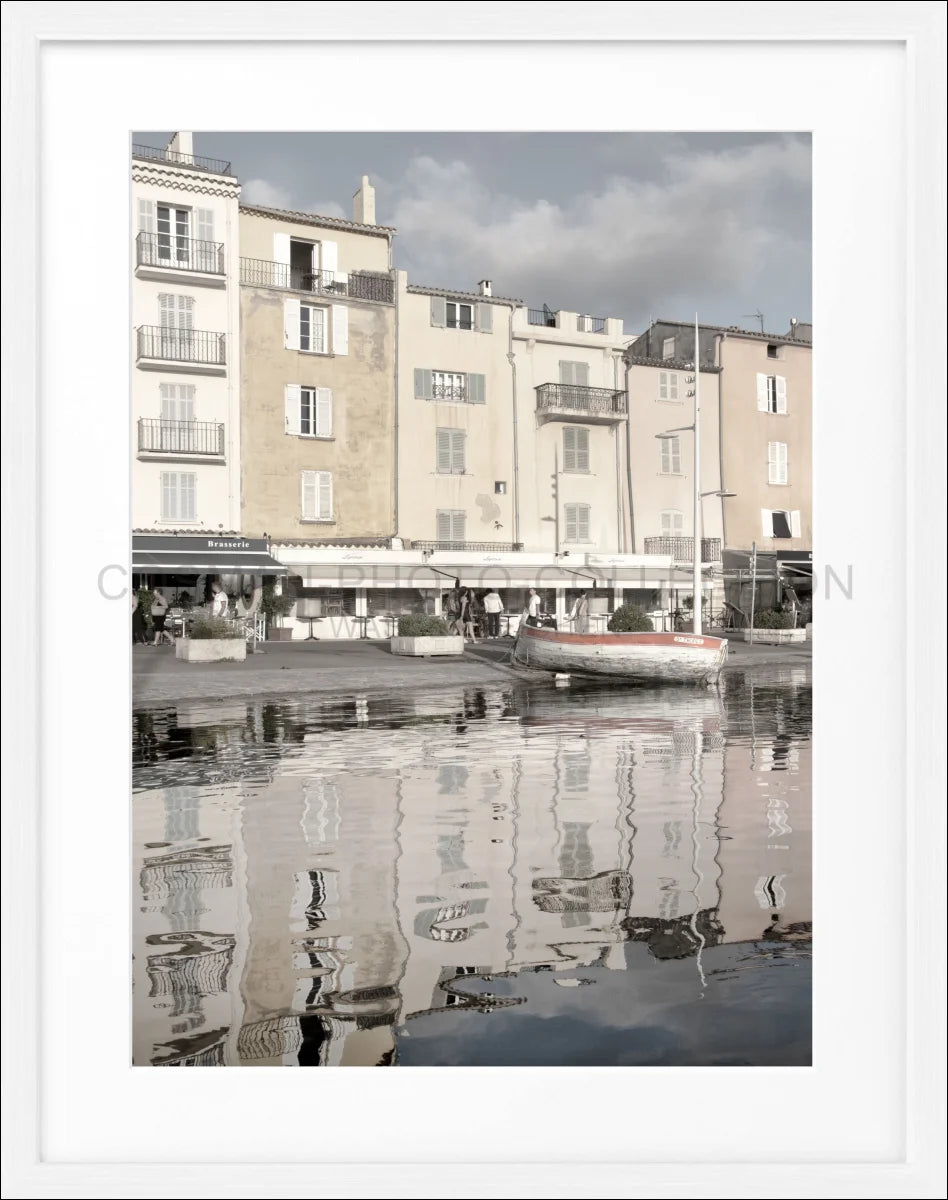 Poster mit Rahmen Saint Tropez ST21 - Wandbilder
