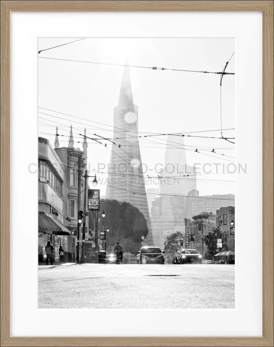 Poster mit Rahmen San Francisco ’Transamerica Pyramid