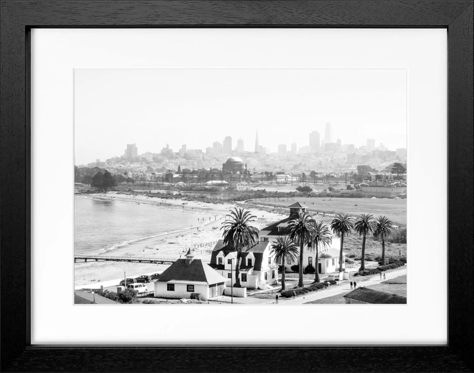 Poster mit Rahmen ’Skyline’ San Francisco SF20 - Wandbilder