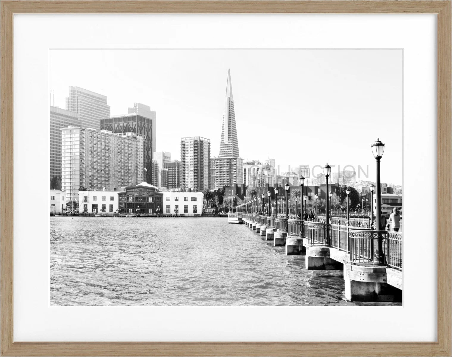 Poster mit Rahmen ’Skyline’ San Francisco SF32 - Wandbilder