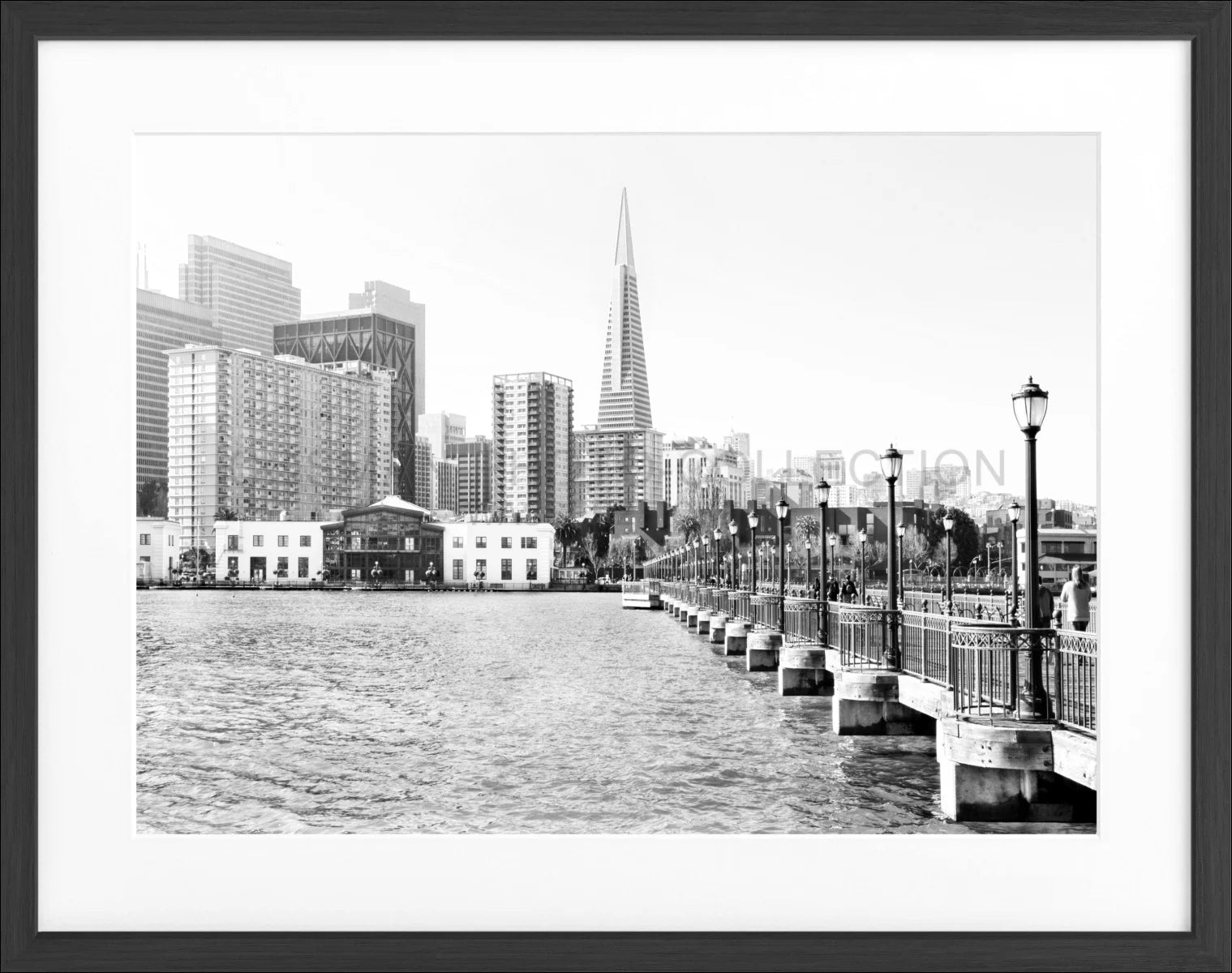 Poster mit Rahmen ’Skyline’ San Francisco SF32 - Wandbilder