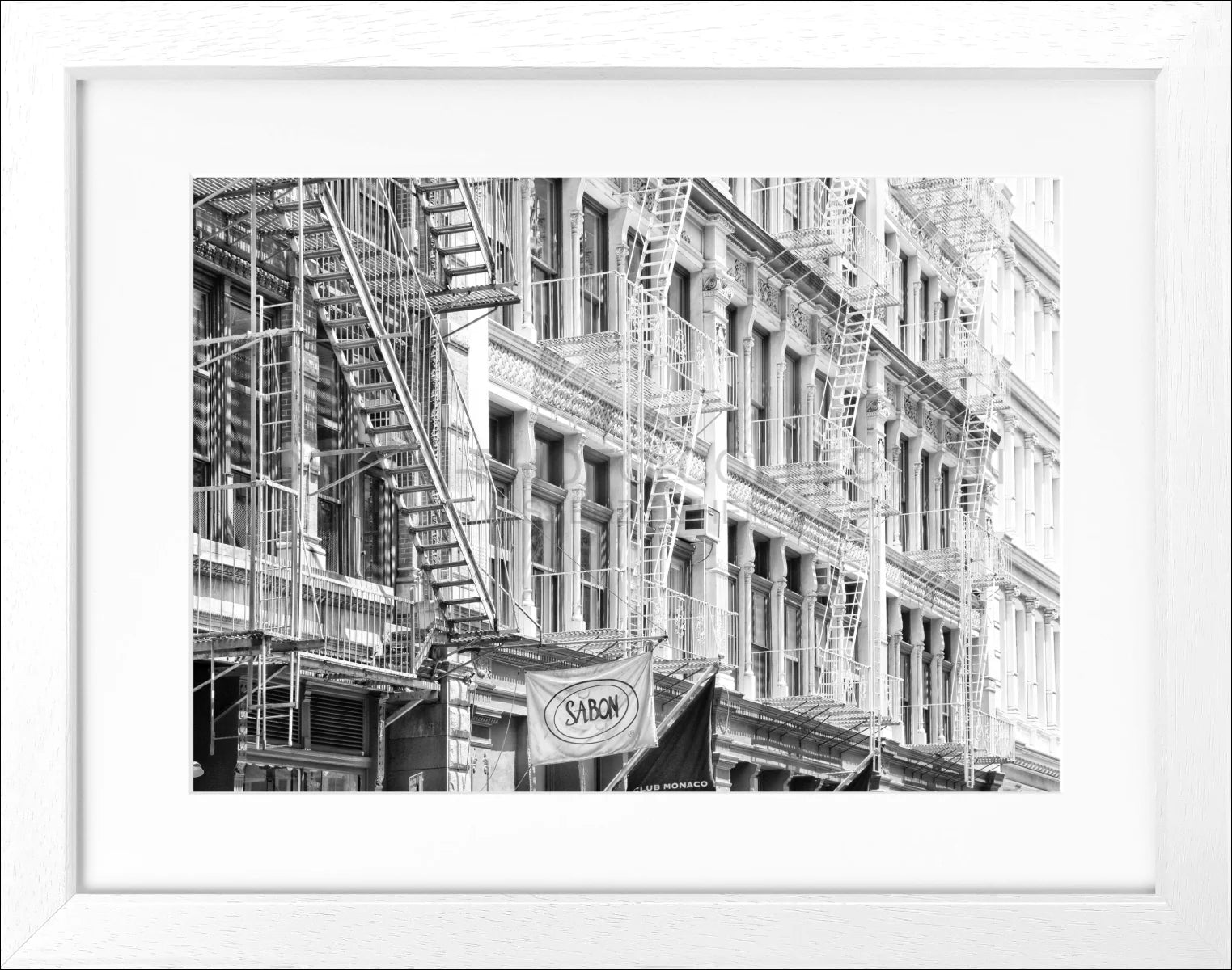 Poster mit Rahmen ’SOHO’ New York NY30 - Wandbilder