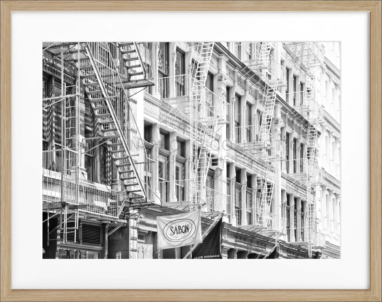 Poster mit Rahmen ’SOHO’ New York NY30 - Wandbilder