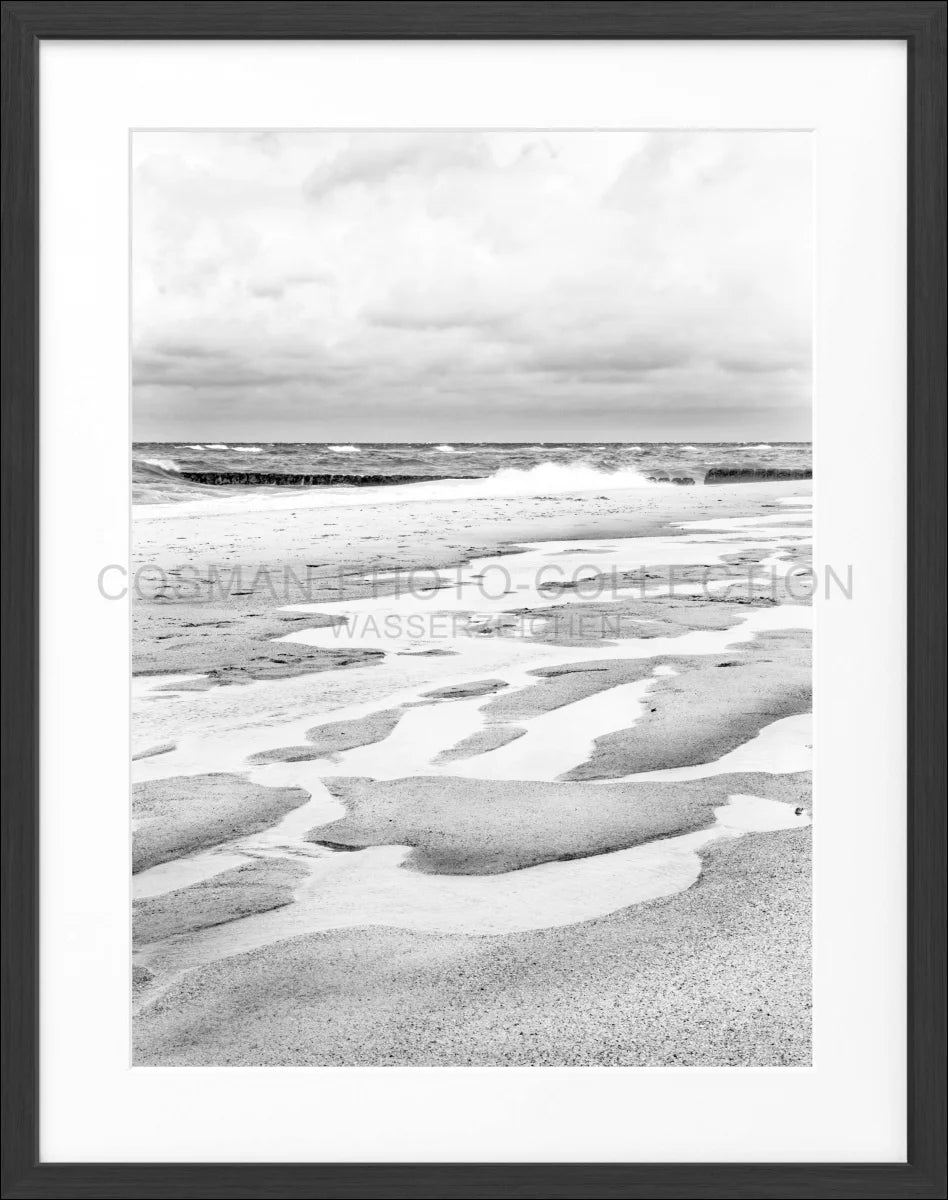 Poster mit Rahmen ’Strand’ Sylt SY62 - Wandbilder