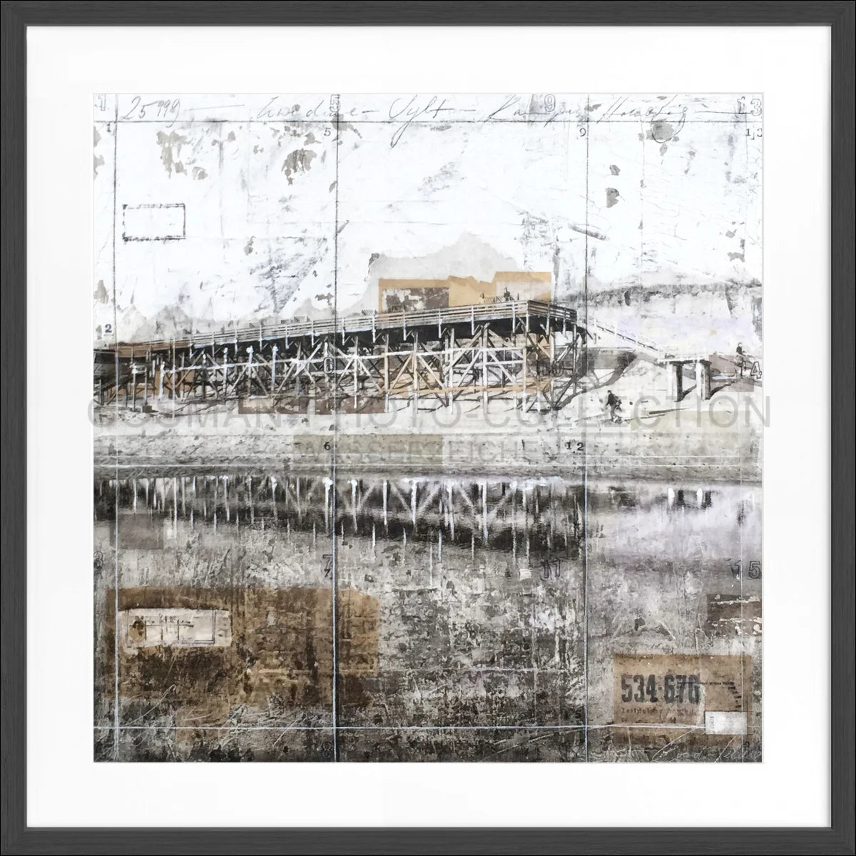 Poster mit Rahmen Sylt Kampen GM08B - Wandbilder