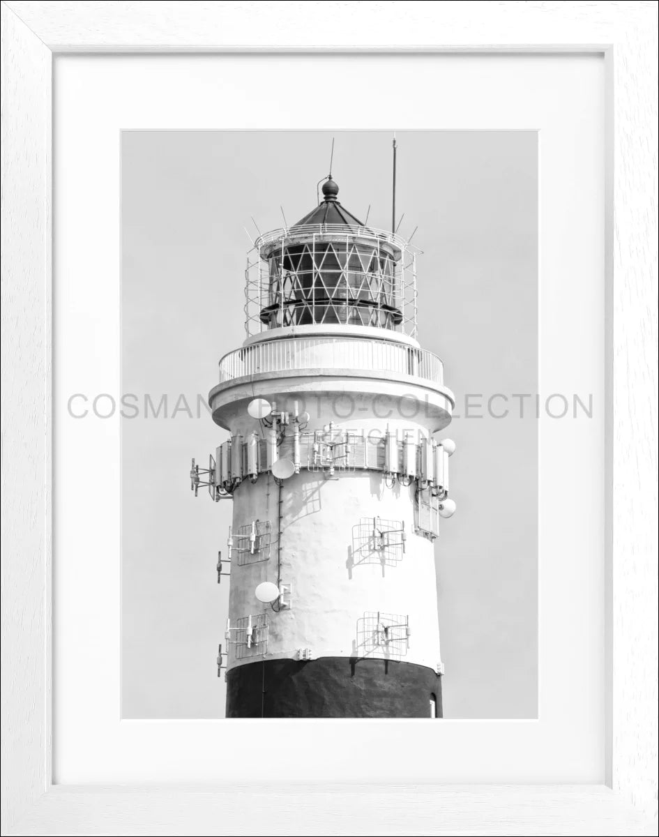 Poster mit Rahmen Sylt Leuchtturm Kampen SY48 - Wandbilder