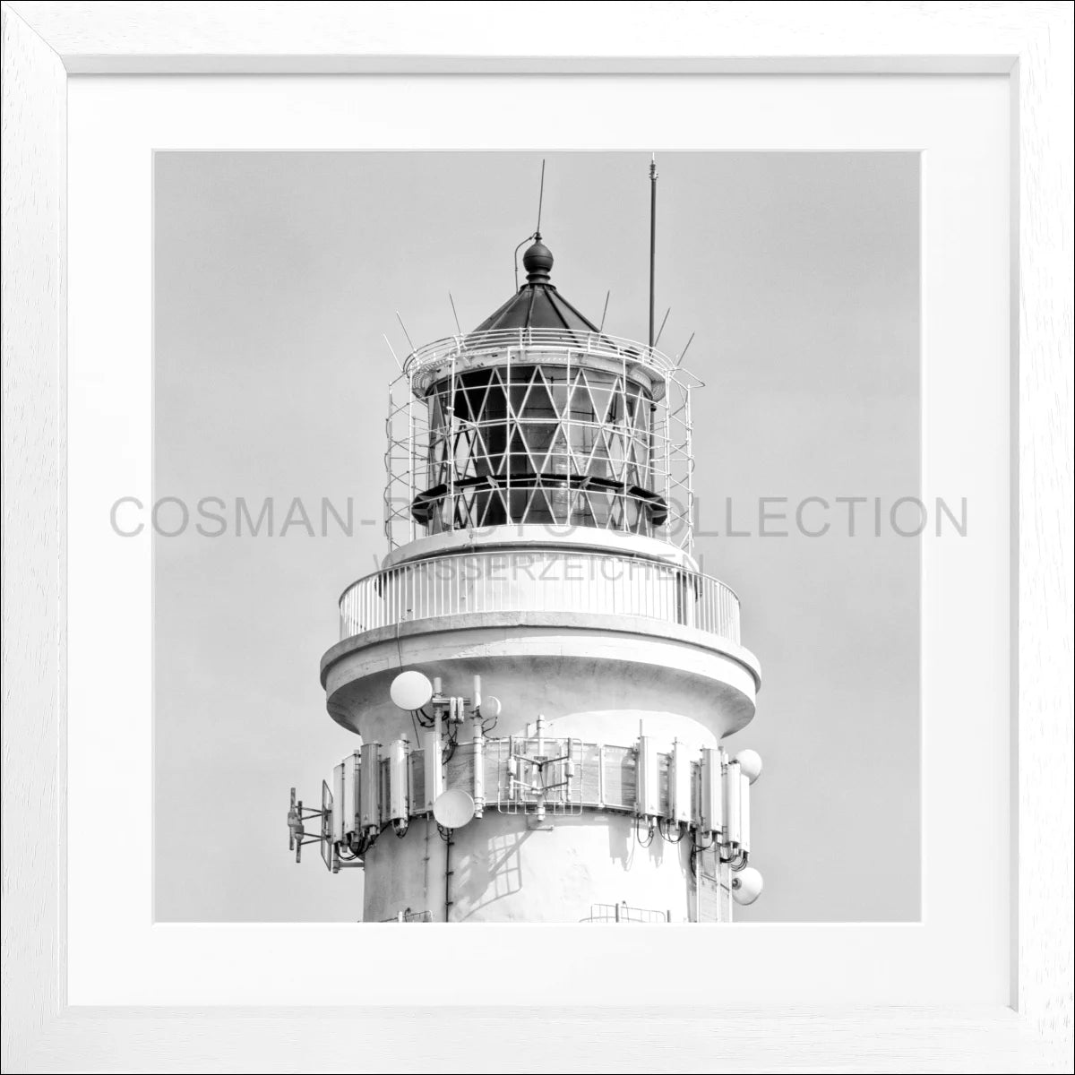 Poster mit Rahmen Sylt Leuchtturm Kampen SY48Q - Wandbilder