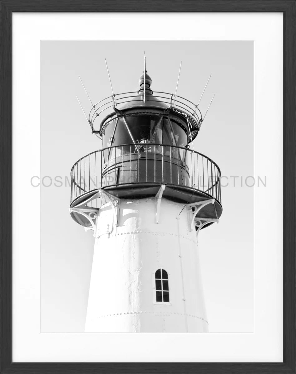 Poster mit Rahmen Sylt Lister Leuchtturm SY76 - Wandbilder