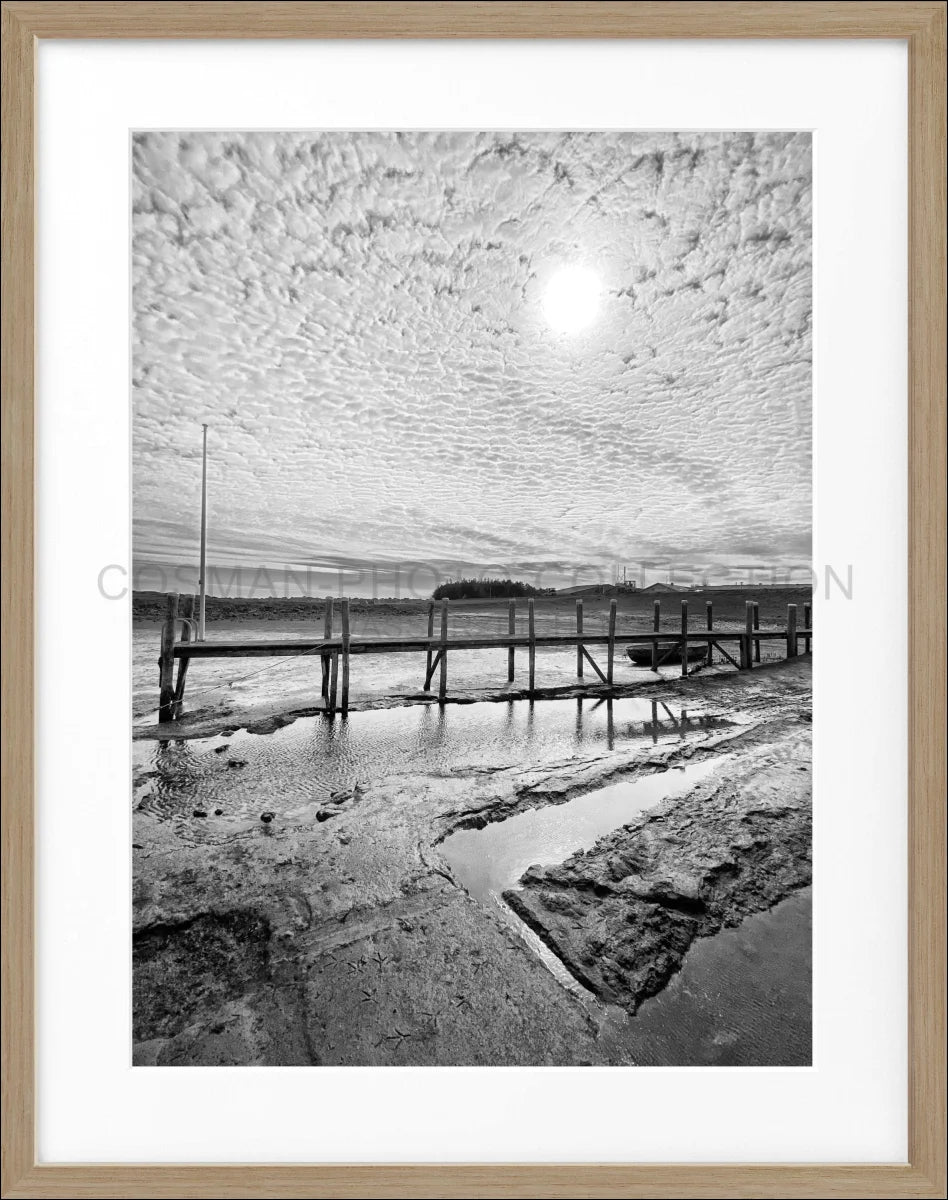 Poster mit Rahmen Sylt Rantum Hafen SY53C - Wandbilder