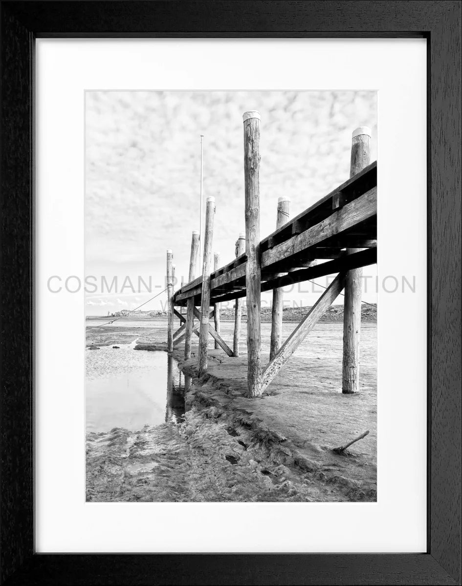 Poster mit Rahmen Sylt Rantum Hafen SY53D - Wandbilder