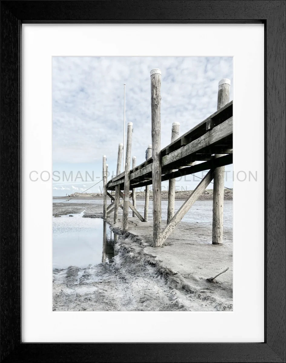Poster mit Rahmen Sylt Rantum Hafen SY53D - Wandbilder