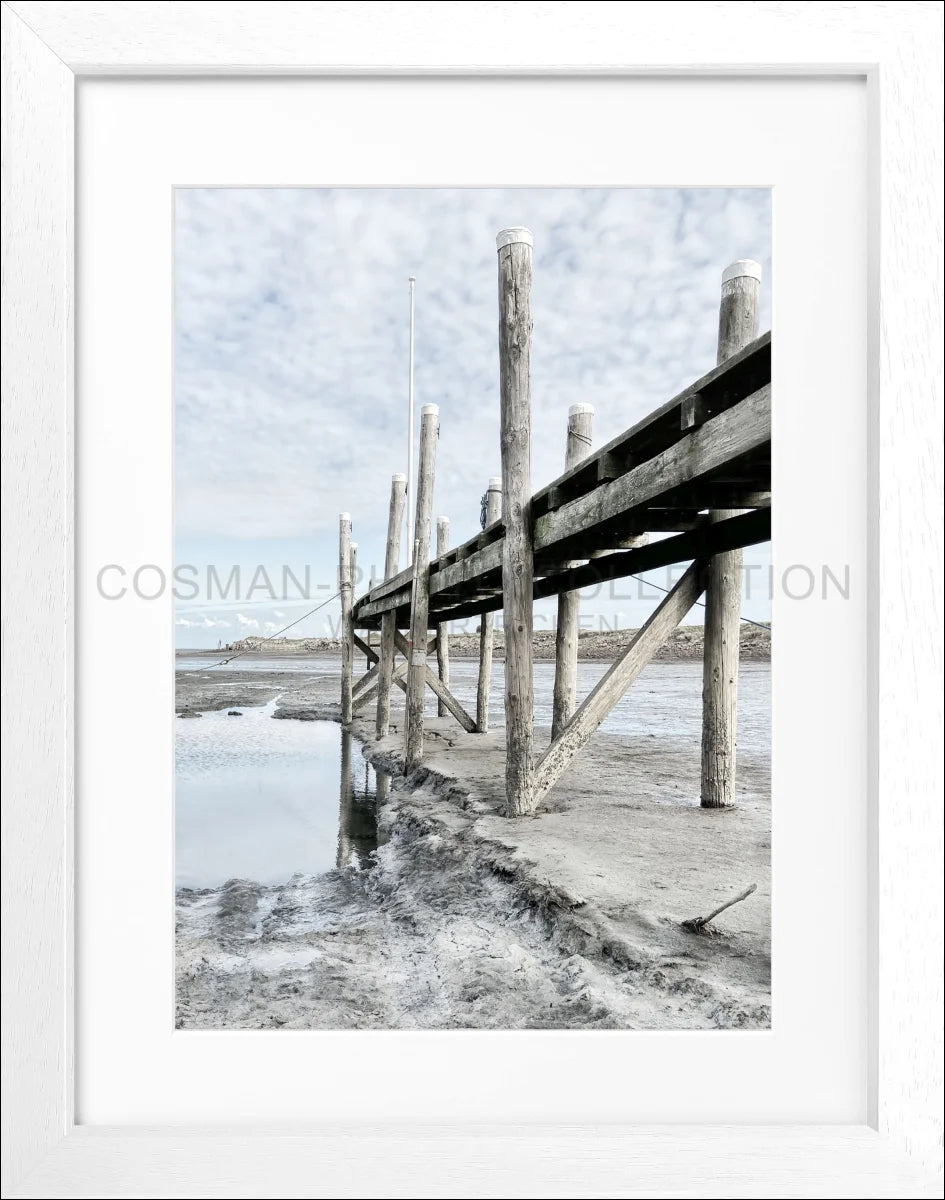 Poster mit Rahmen Sylt Rantum Hafen SY53D - Wandbilder