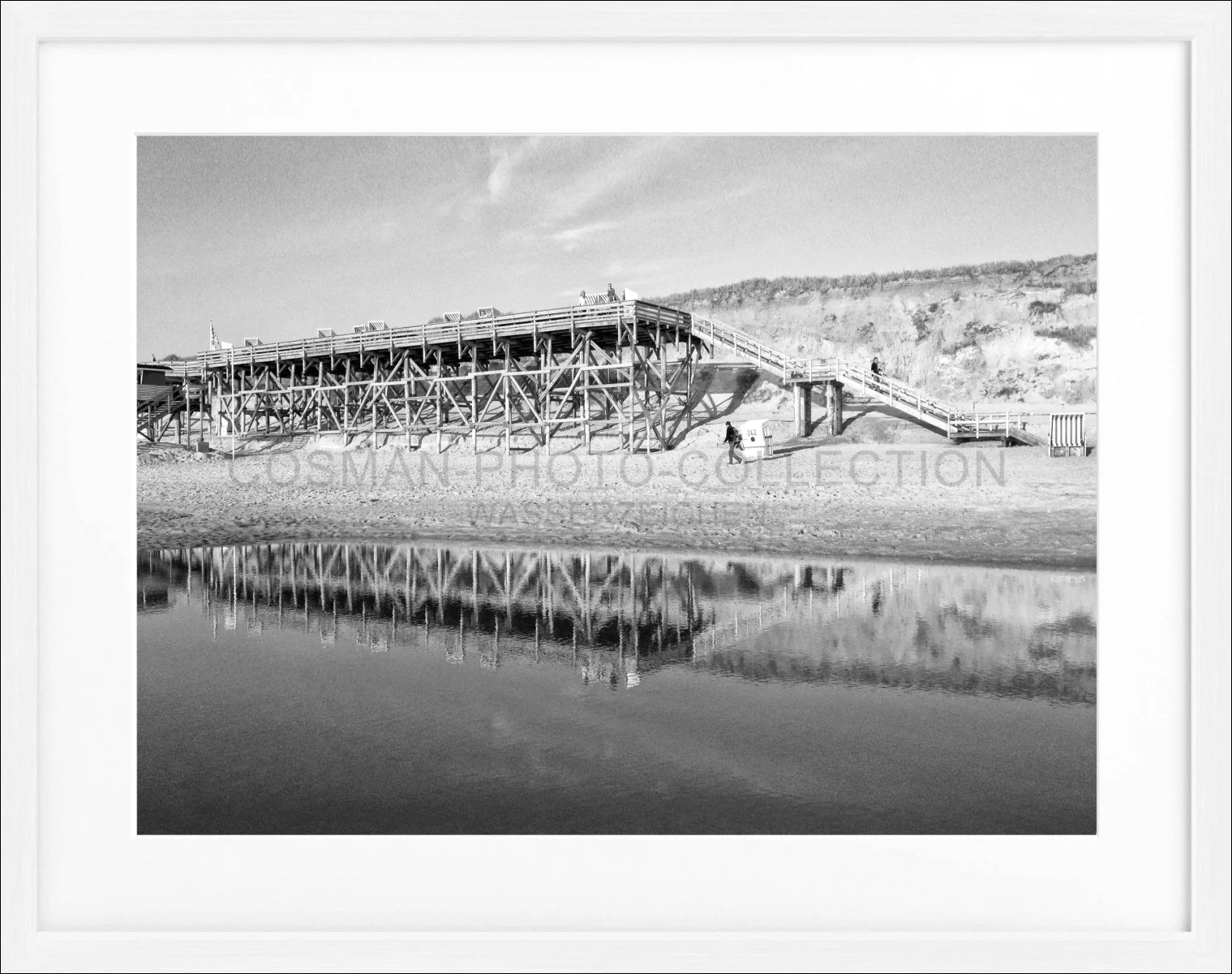 Poster mit Rahmen Sylt ’Strand Kampen’ SY55 - Wandbilder