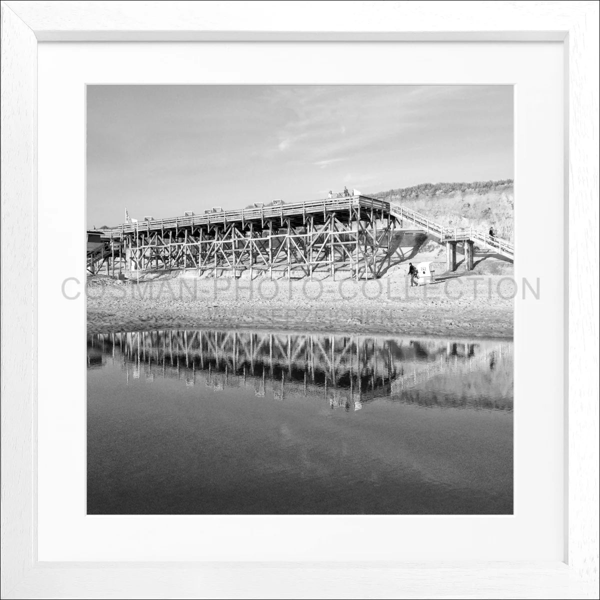 Poster mit Rahmen Sylt ’Strand Kampen’ SY55Q - Wandbilder