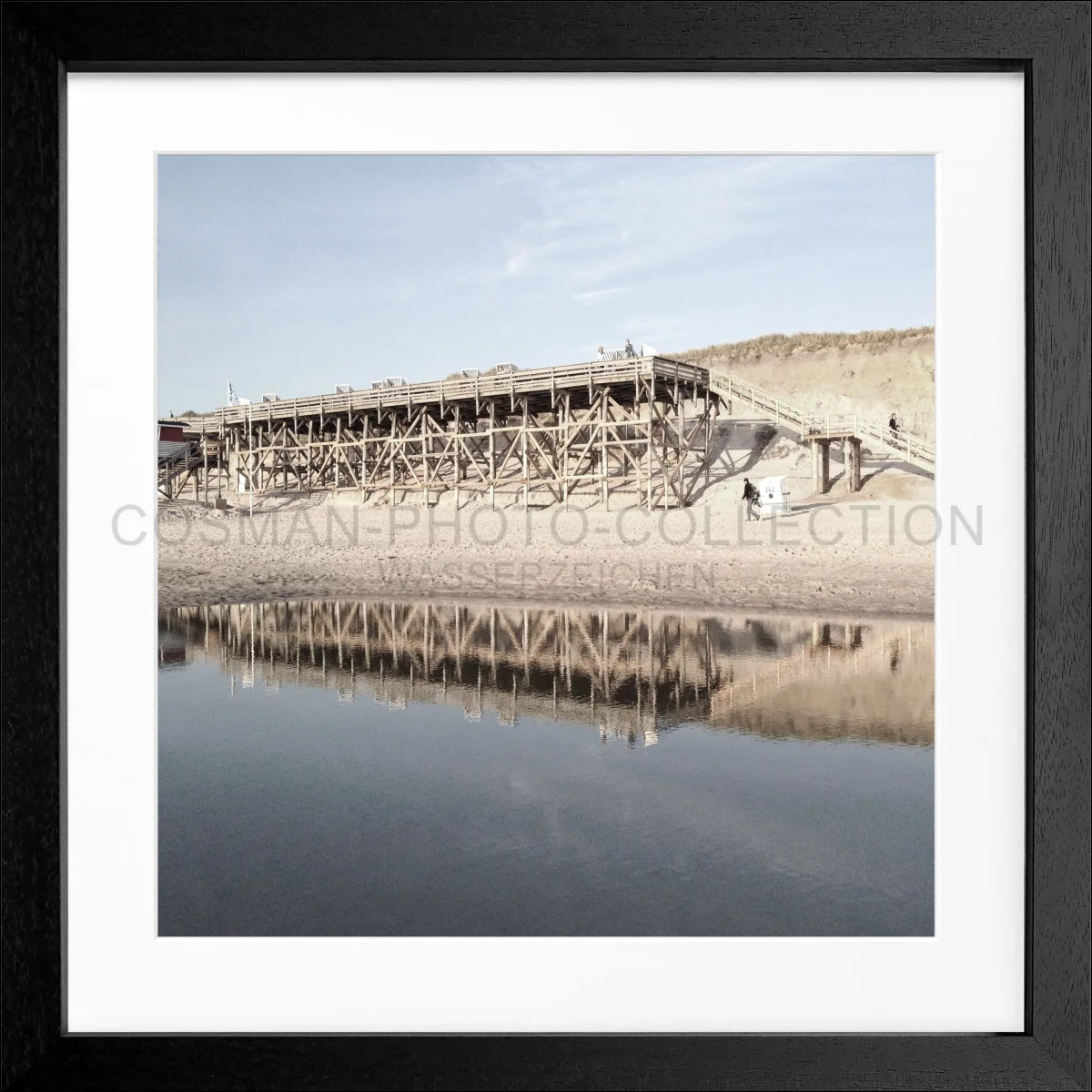 Poster mit Rahmen Sylt ’Strand Kampen’ SY55Q - Wandbilder