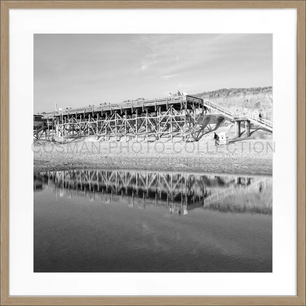 Poster mit Rahmen Sylt ’Strand Kampen’ SY55Q - Wandbilder