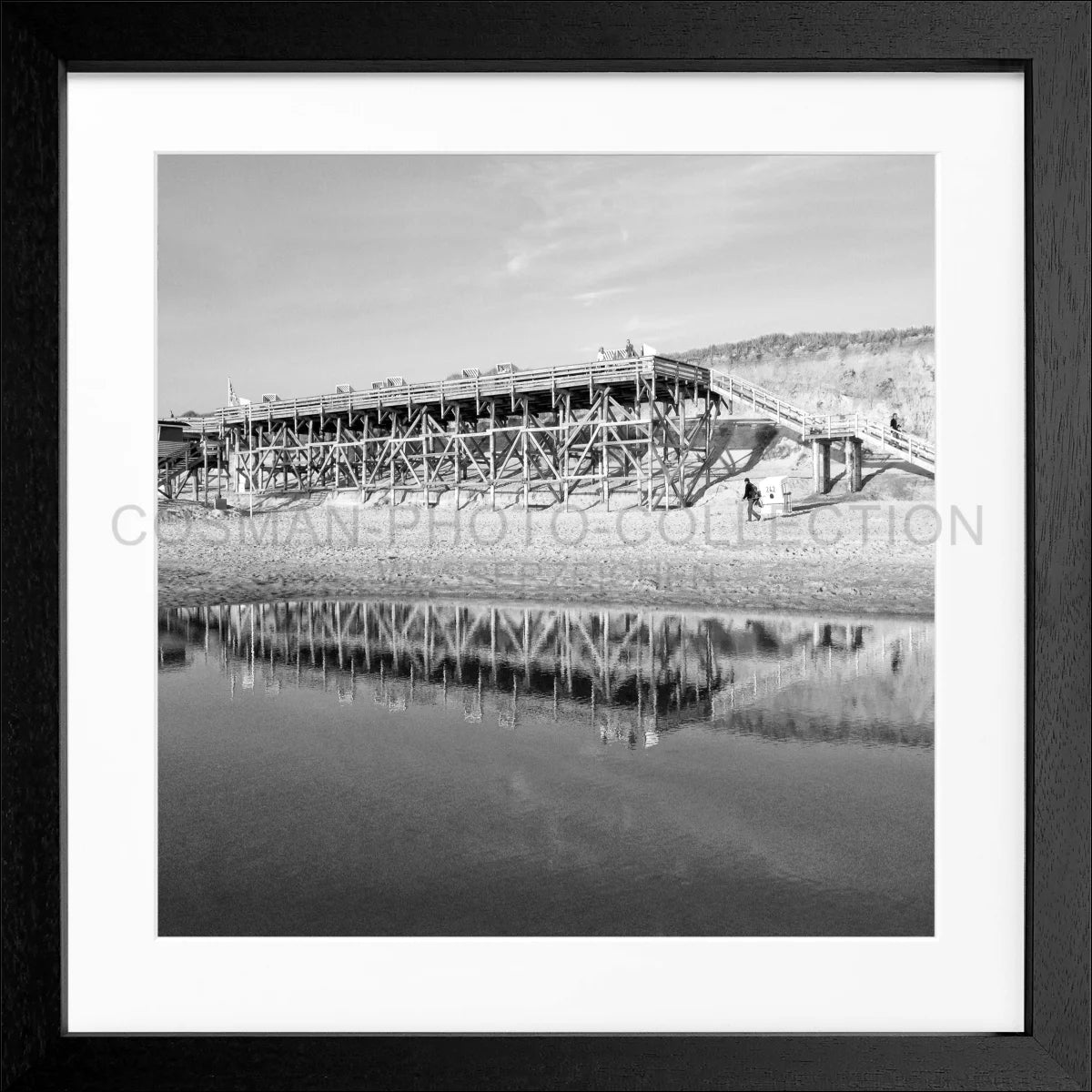 Poster mit Rahmen Sylt ’Strand Kampen’ SY55Q - Wandbilder