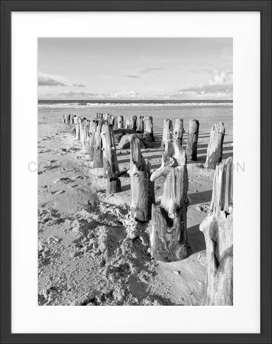 Poster mit Rahmen Sylt ’Strand’ SY77 - Wandbilder