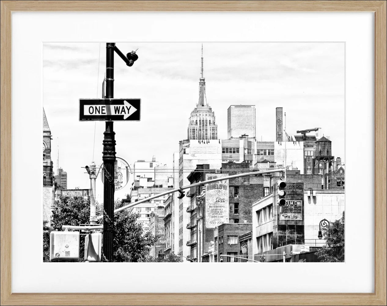 Poster New York ’Empire State Building’ NY28 - Wandbilder