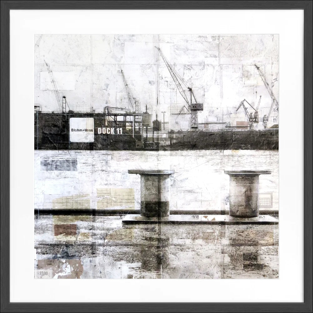 Poller Hafen Hamburg Poster