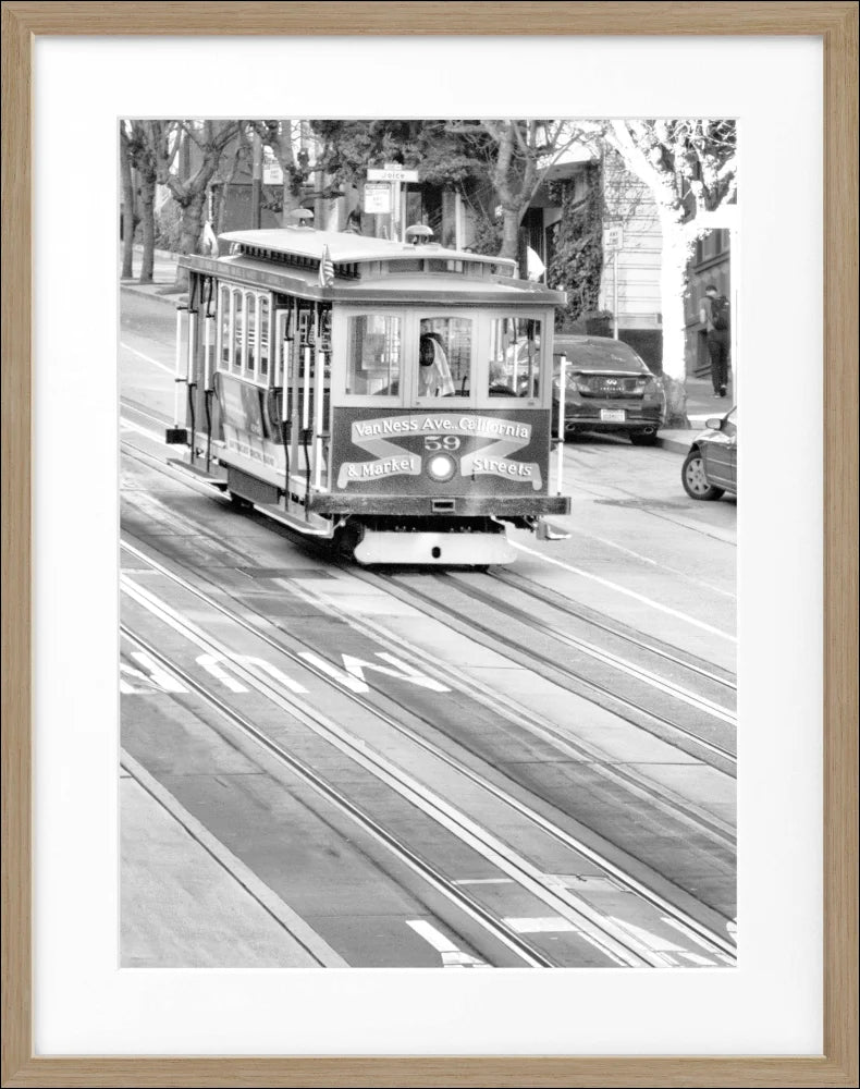 Poster San Francisco ’Cable Cars’ SF04 - Wandbilder