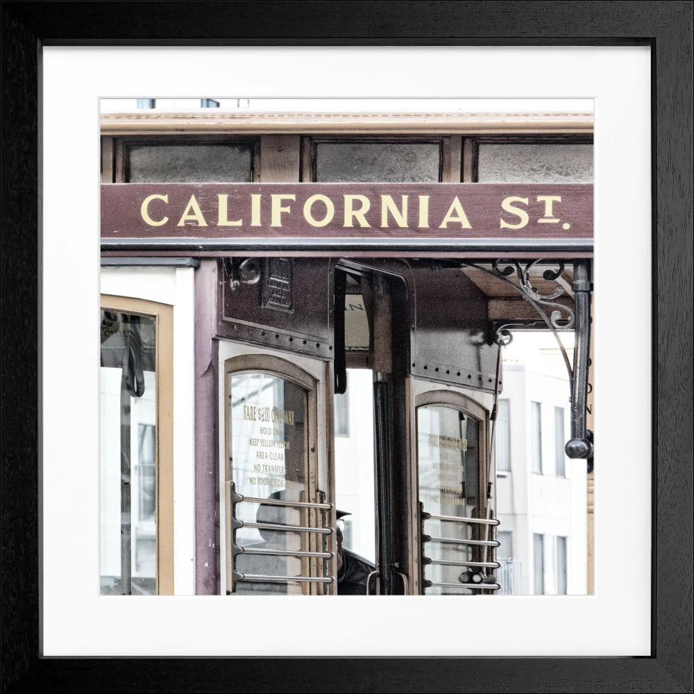 Poster San Francisco ’California Street’ SF03Q - Wandbilder