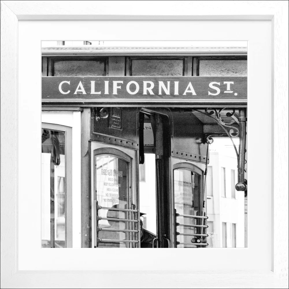 Poster San Francisco ’California Street’ SF03Q - Wandbilder